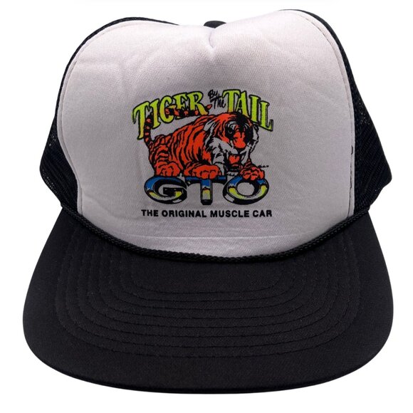 Gto Rapper Hat Speedway | Accessories | Vtg 8s90s Gto Tiger By The Tail Snapback ...